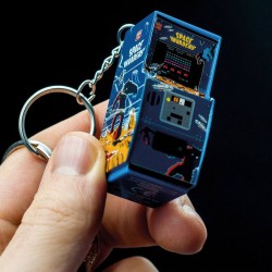 Llavero de Space Invaders edición 3D Arcade Machine 6 cm