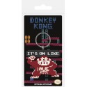 Llavero de caucho 'It's On Like' original de Donkey Kong