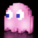Lámpara Pacman de Fantasma pixel multi-color