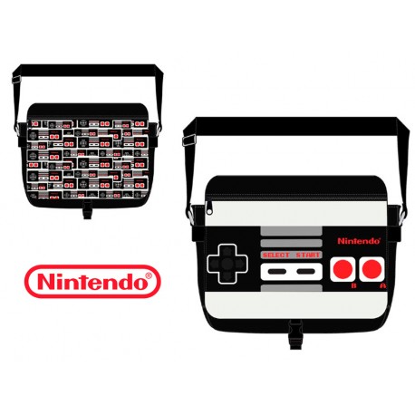Nintendo - Bolso bandolera (Reversible)