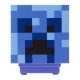 Lámpara azul de Minecraft Creeper