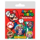 Pack 5 Chapas de Super Mario World