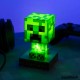 Creeper Minecraft Lámpara verde