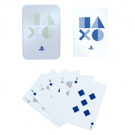 Baraja de cartas Playstation (en caja metálica ) PS5