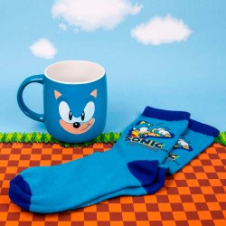Pack de taza y calcetines de Sonic The Hedgehog