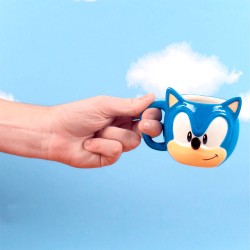 Conjunto de taza 3D y puzzle de Sonic The Hedgehog