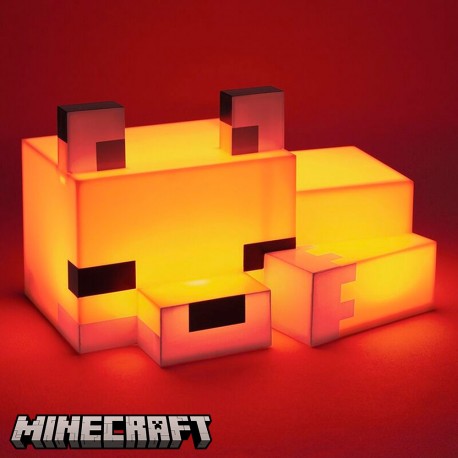 Minecraft Fox Lámpara LED
