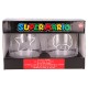 Dos vasos de Super Mario Bros. de 510 ml