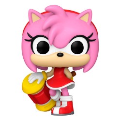 Figura Amy Rose 9 cm. Sonic the Hedgehog POP! Games Vinyl