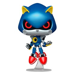 Figura Metal Sonic 9 cm. Sonic the Hedgehog POP! Games Vinyl